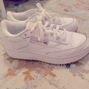 Reebok Club C Double Platform- women’s